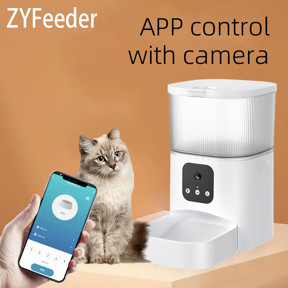 Dispenser Automatico Smart per Gatti – Controllo da App