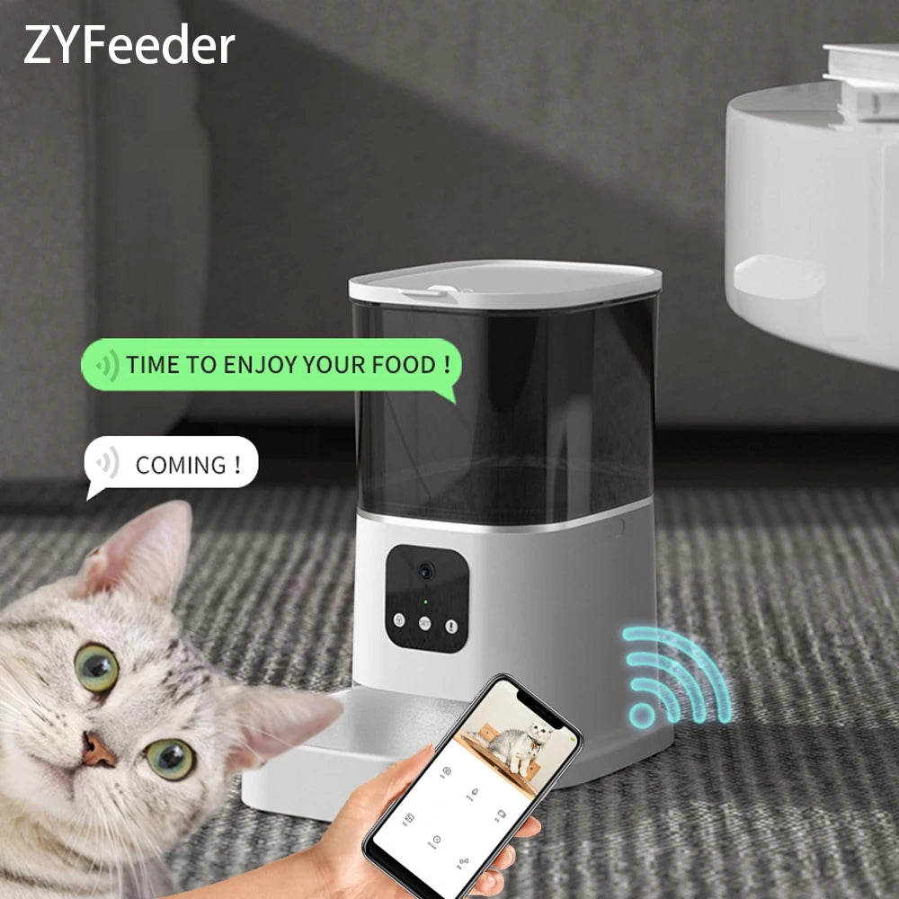 Dispenser Automatico Smart per Gatti – Controllo da App