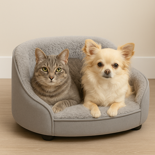 Divanetto Morbido per Gatti – Letto Invernale in Peluche