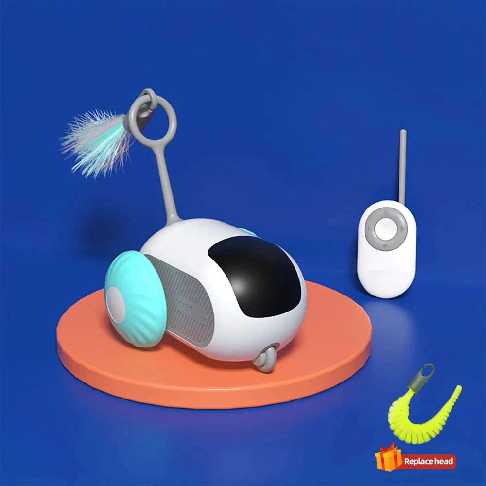 Macchinina Interattiva per Gatti – Gioco Automatico e Rotante