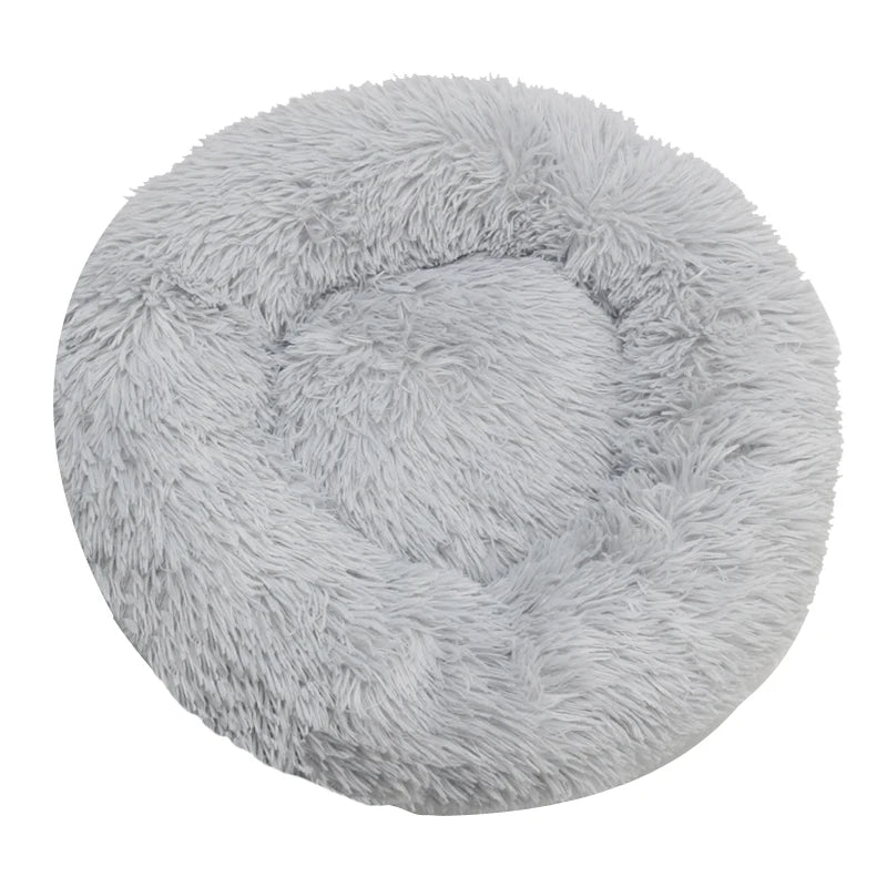 Cuccia Rotonda in Peluche – Letto Invernale per Cani e Gatti
